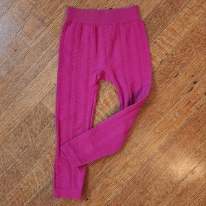 Girls Sz Small Pink Leggings